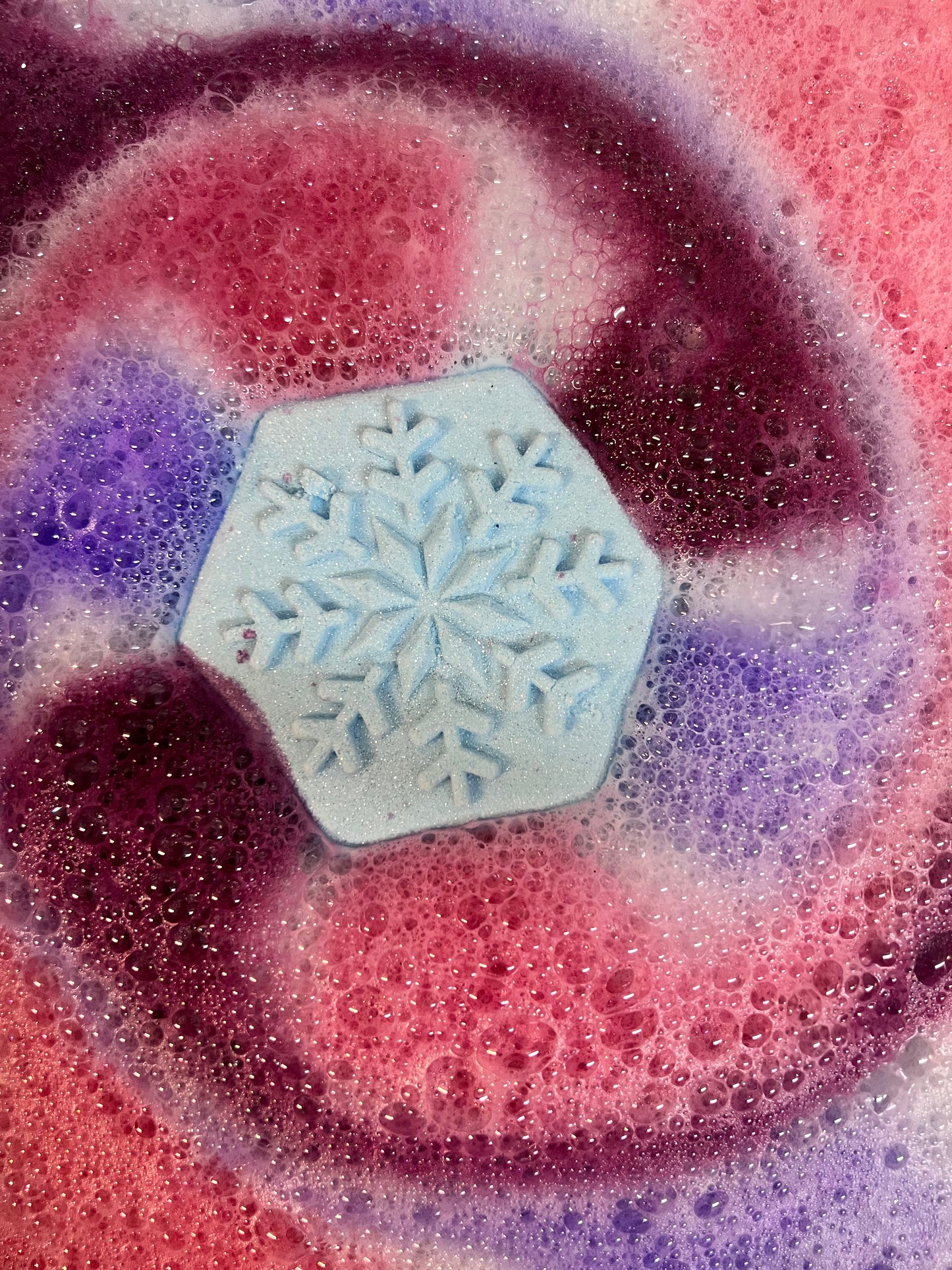 x10 Xmas Snowflake Bath Bomb WHOLESALE