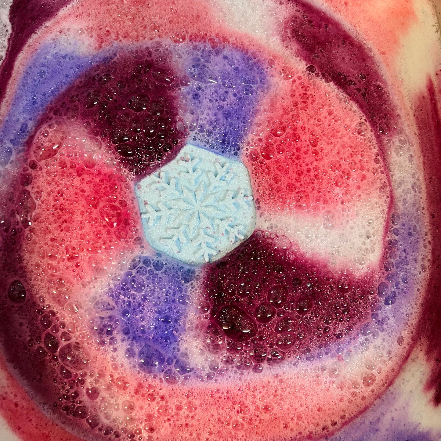 x10 Xmas Snowflake Bath Bomb WHOLESALE