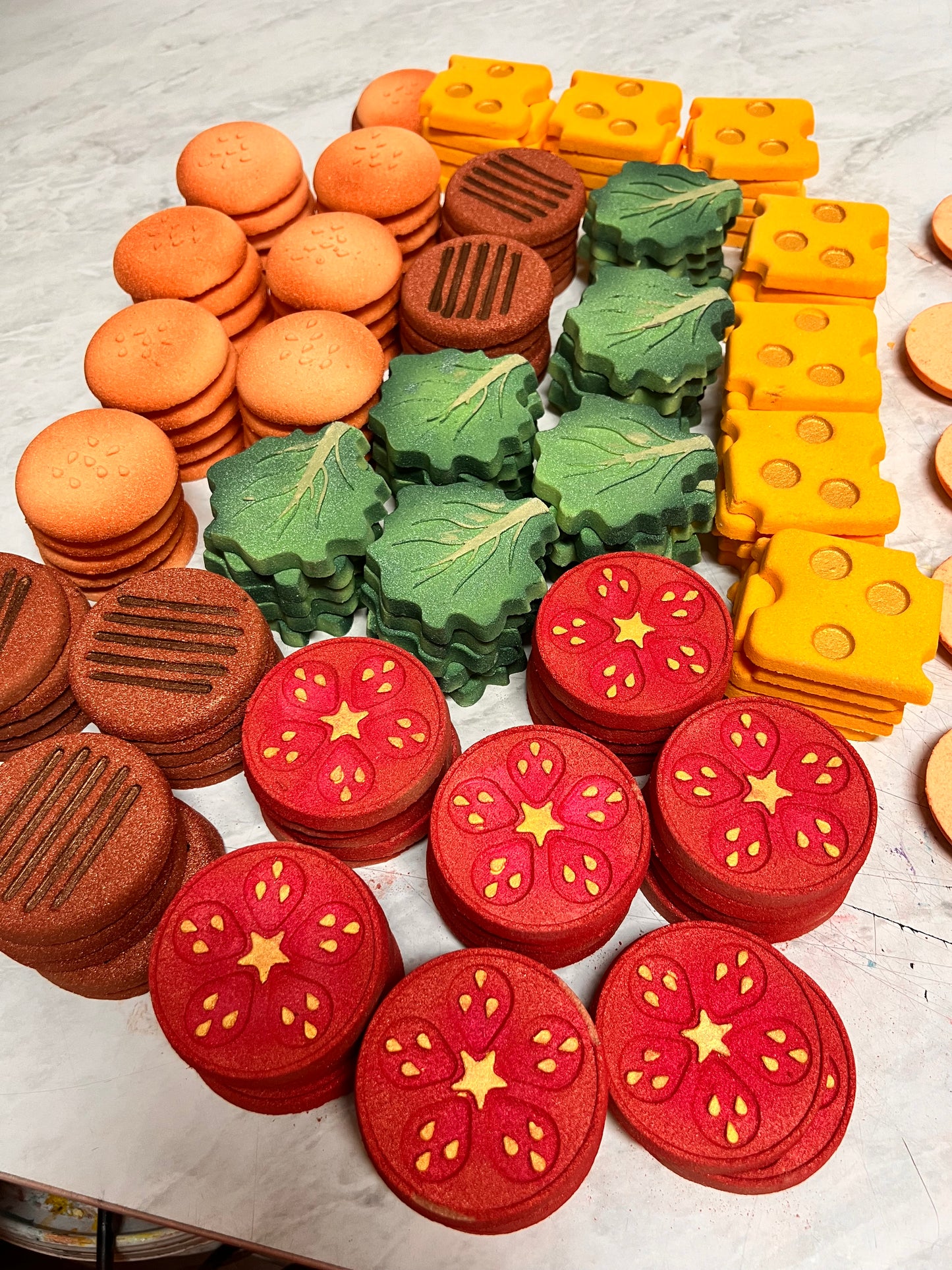 10x Hamburger Bath Bomb WHOLESALE