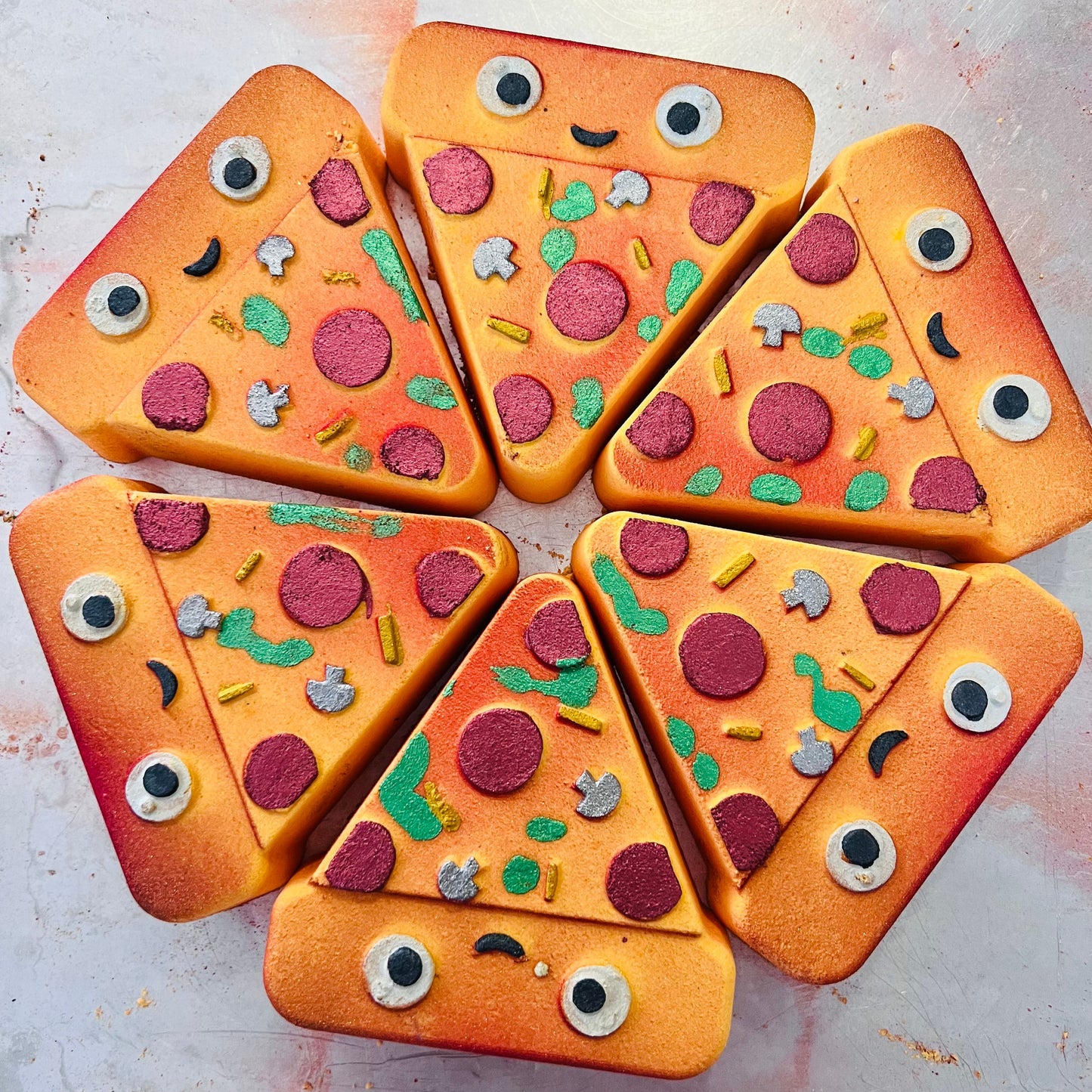 x10 Pineapple on Pizza!! Bath Bomb WHOLESALE