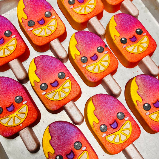 Citrus Popsicle Bath Bombs WHOLESALE x10