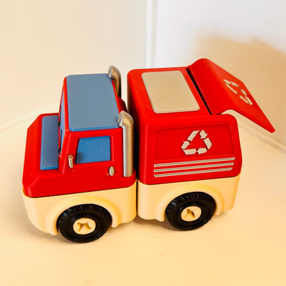 Click & Connect Vehicles Clean up the Streets Trucks Set 15 Pieces