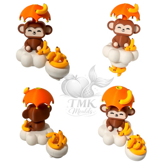 5x 3D Printed Bath Bomb Frankie Designed and made by TMK