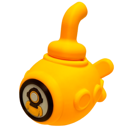 3D Printer Bath Bomb Submarine. Designed and made by TMK