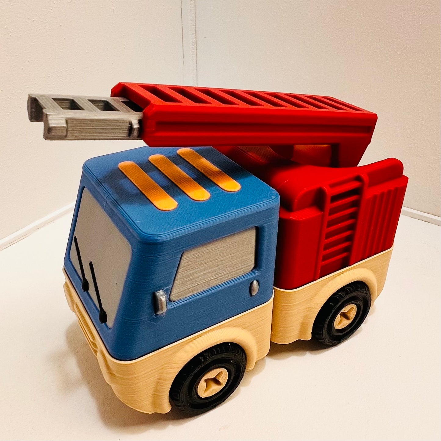 Click & Connect Vehicles Roller, Cargo, Fire Trucks Set 20 Pieces