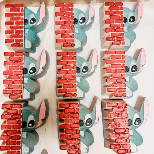 X10 Stitch and Brick Wall Bath Bomb WHOLESALE