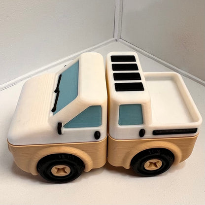 Click & Connect Vehicles Utility Vehicles Set 15 Pieces