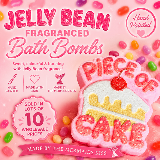 Piece of Cake Bath Bombs WHOLESALE x10