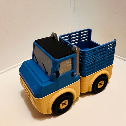 Click & Connect Vehicles Water, Fuel, Cargo Set 14 Pieces