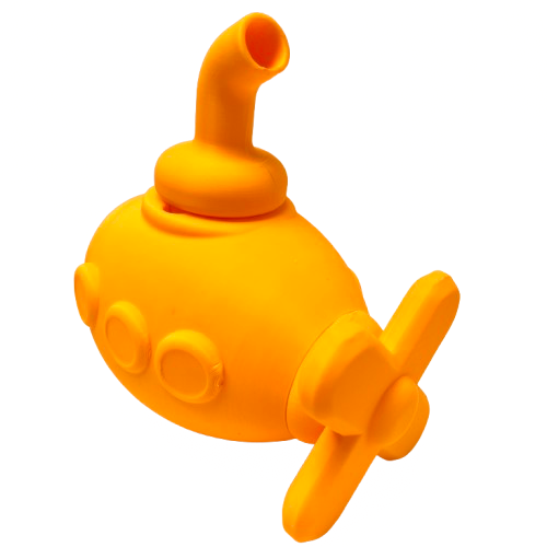 3D Printer Bath Bomb Submarine. Designed and made by TMK