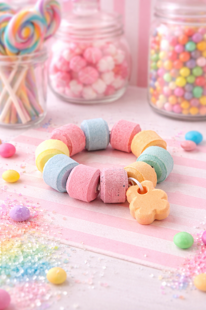Boxed Bath Bomb Candy Bracelets WHOLESALE x20 RRP $14.90 each