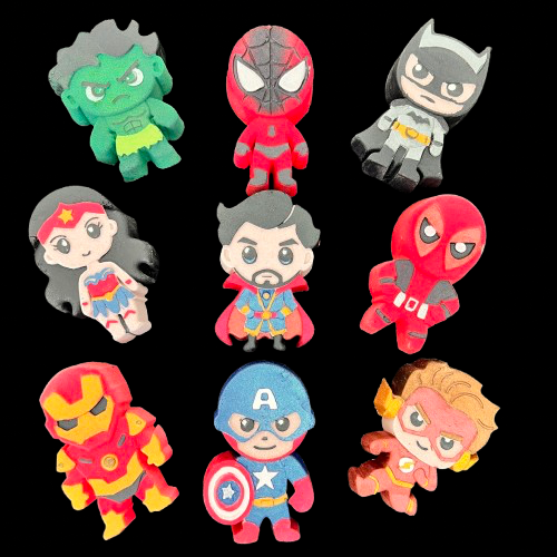 10x Full Body Hero’s 9 to choose from  Bath Bomb WHOLESALE