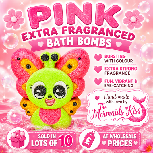 Kawaii Butterfly Bath Bombs WHOLESALE x10