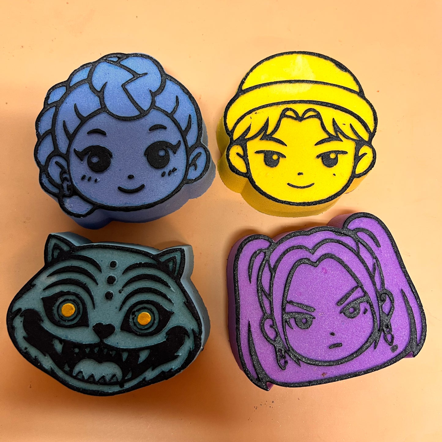 10x Each Demon Hunters Collection Bath Bomb WHOLESALE