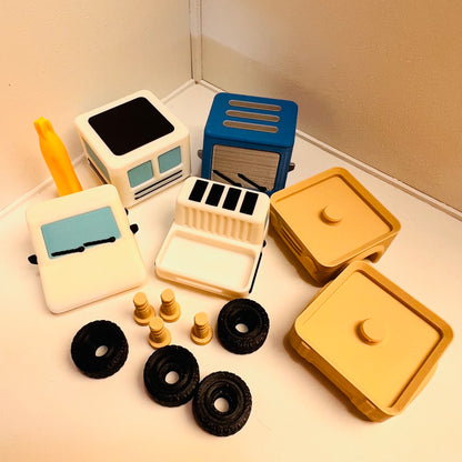 Click & Connect Vehicles Utility Vehicles Set 15 Pieces