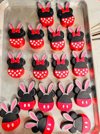 Mickey or Minnie Easter Egg Bath Bombs WHOLESALE 10x