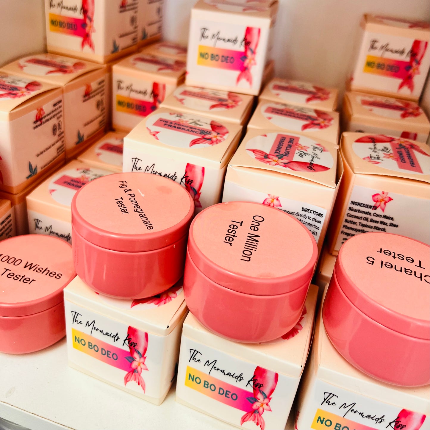 5x Random Deodorant Pots