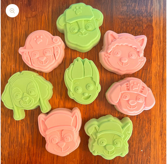 10x Paw Patrol Gang (You choose character) Painted Bath Bombs WHOLESALE