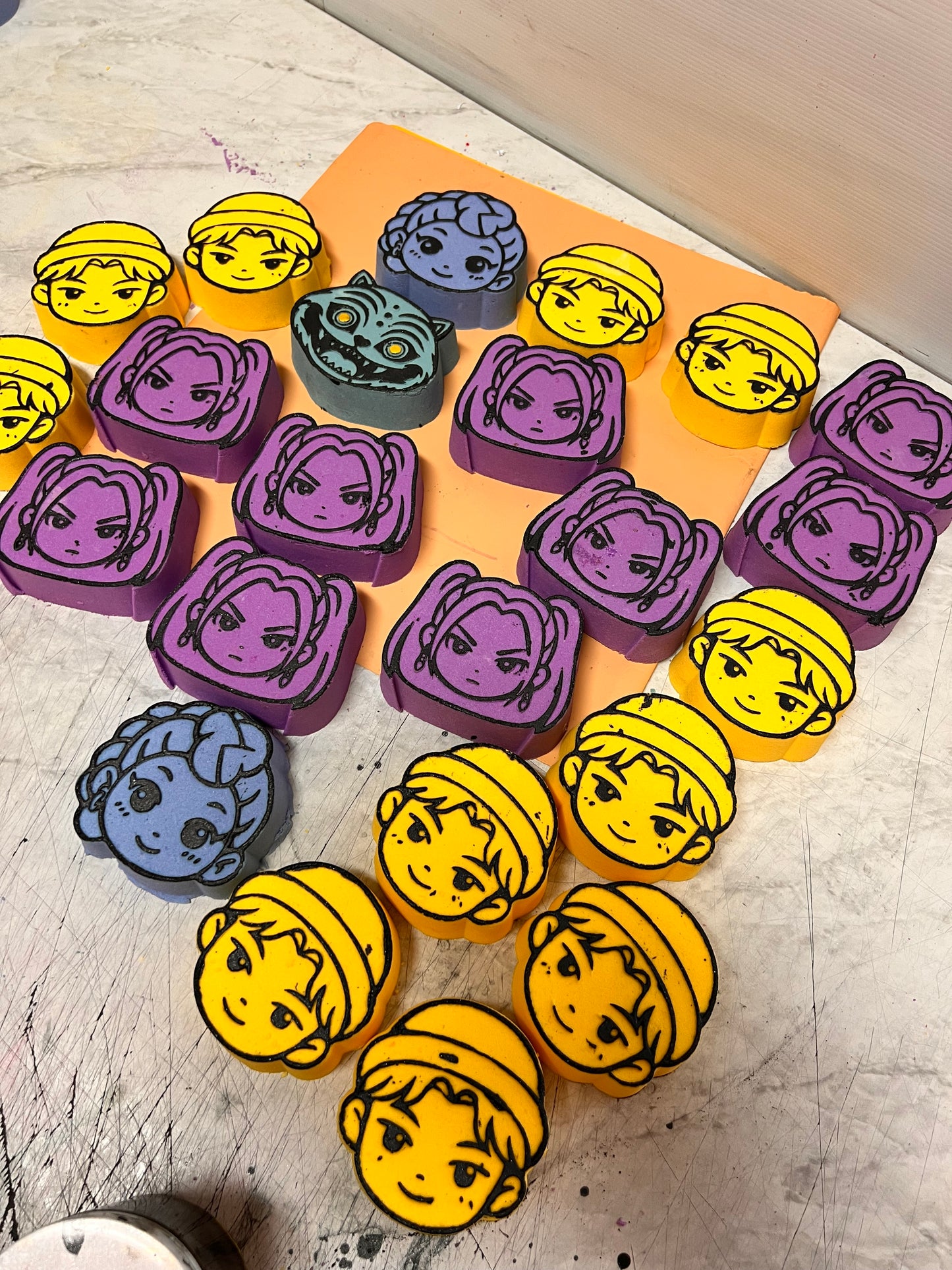 10x Each Demon Hunters Collection Bath Bomb WHOLESALE