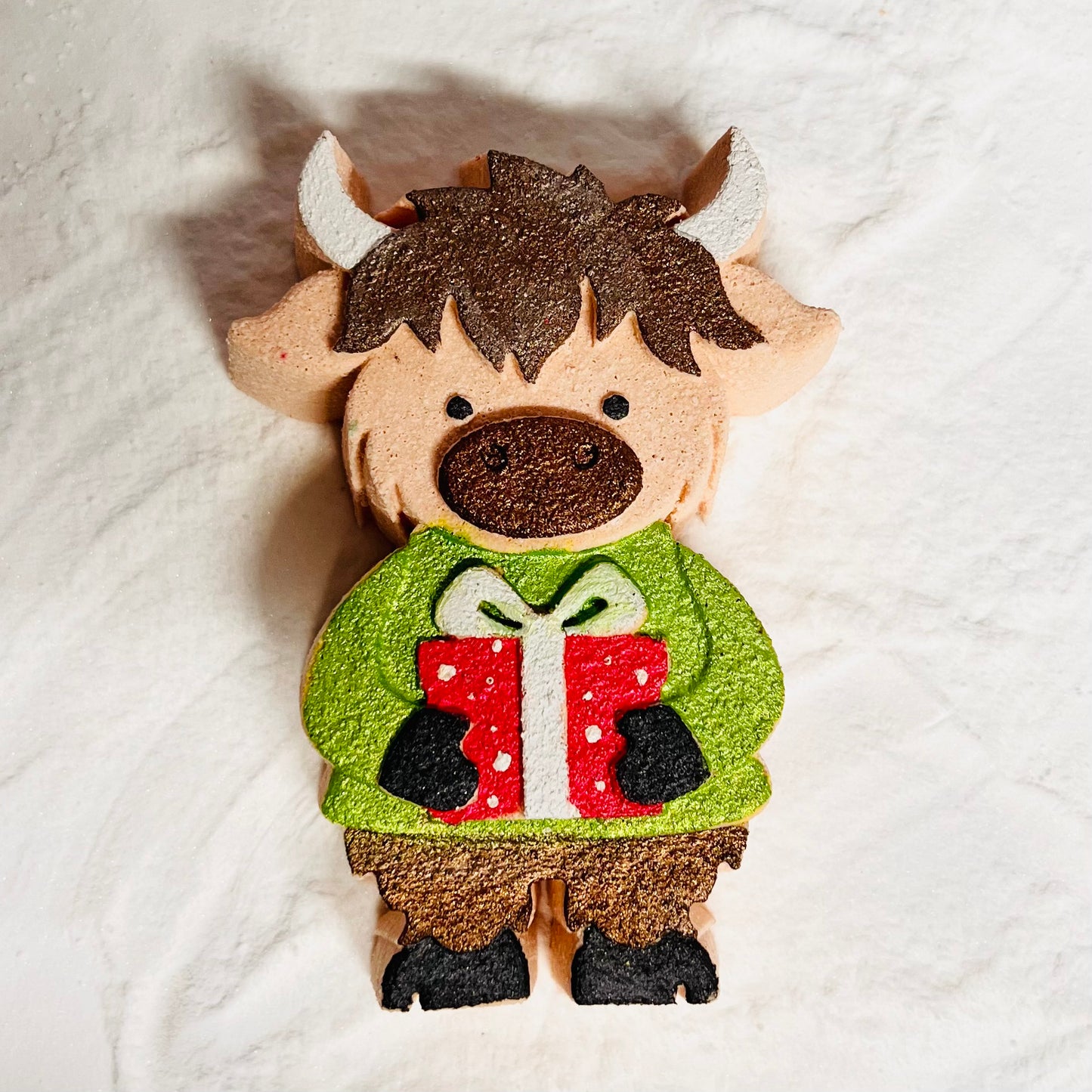 Christmas 26 Highland Cow Pressie Bath Bombs WHOLESALE x10