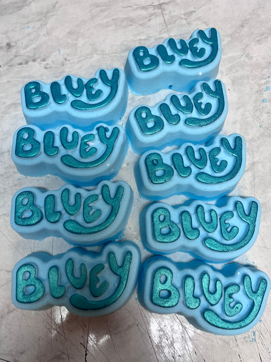 10x Bluey Logo! Bath Bomb WHOLESALE