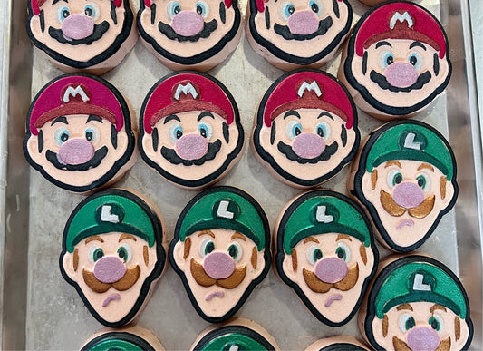 10x Mario or Luigi Bath Bomb *