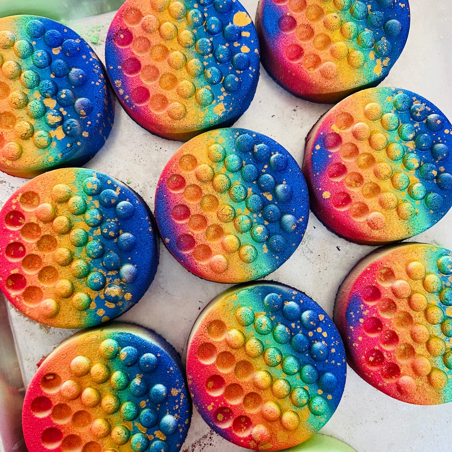 x10 Midi Round Popit Bath Bomb WHOLESALE