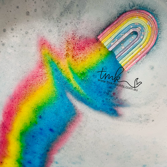 10x Boho Rainbow Bath Bomb WHOLESALE